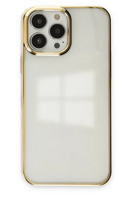 Uray store Apple iPhone 13 Pro Max Kılıf Element Silikon - Gold