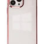 Uray store Apple iPhone 13 Pro Max Kılıf Element Silikon - Pembe