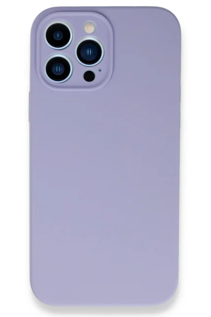 Uray store Apple iPhone 13 Pro Max Kılıf Lansman Legant Silikon - Lila