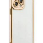 Uray store Apple iPhone 13 Pro Max Kılıf Liva Lens Silikon - Pudra