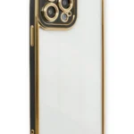 Uray store Apple iPhone 13 Pro Max Kılıf Liva Lens Silikon - Siyah