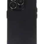 Uray store Apple iPhone 13 Pro Max Kılıf Luko Lens Silikon - Siyah