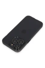Uray store Apple iPhone 13 Pro Max Kılıf Luko Lens Silikon - Siyah - Görsel 5