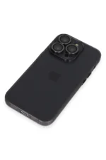 Uray store Apple iPhone 13 Pro Max Kılıf Luko Lens Silikon - Siyah - Görsel 6