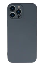 Uray store Apple iPhone 13 Pro Max Kılıf Nano içi Kadife Silikon - Gri