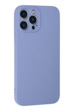 Uray store Apple iPhone 13 Pro Max Kılıf Nano içi Kadife Silikon - Lila - Görsel 3