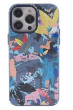 Uray store Apple iPhone 13 Pro Max Kılıf Prada Desenli Kapak - Prada Pembe - 1
