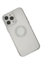 Uray store Apple iPhone 13 Pro Max Kılıf Santa Lens Silikon - Şeffaf - Görsel 5
