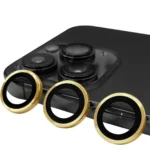 Uray store Apple iPhone 13 Pro Max Raze Metal Kamera Lens - Gold