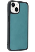 Uray store Apple iPhone 14 Kılıf Aras Deri Kapak - Açık Yeşil - Görsel 2