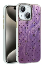Uray store Apple iPhone 14 Kılıf Blade Aynalı Desenli Kapak - Desen 2