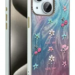 Uray store Apple iPhone 14 Kılıf Blade Aynalı Desenli Kapak - Desen 4