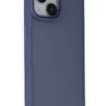 Uray store Apple iPhone 14 Kılıf Elegant Kapak - Açık Mavi