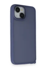 Uray store Apple iPhone 14 Kılıf Elegant Kapak - Açık Mavi