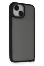 Uray store Apple iPhone 14 Kılıf Elegant Kapak - Siyah