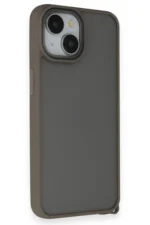 Uray store Apple iPhone 14 Kılıf Elegant Kapak - Titan Gri