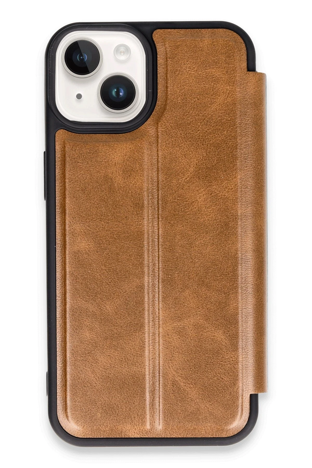newface-iphone-14-kilif-flip-cover-taba-default Uray store Apple iPhone 14 Kılıf Flip Cover - Taba - Görsel 1