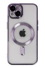 Uray store Apple iPhone 14 Kılıf Kross Magneticsafe Kapak - Mor