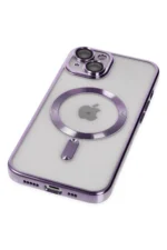 Uray store Apple iPhone 14 Kılıf Kross Magneticsafe Kapak - Mor - Görsel 5