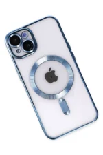 Uray store Apple iPhone 14 Kılıf Kross Magneticsafe Kapak - Sierra Blue - Görsel 3