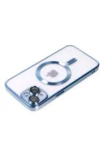 Uray store Apple iPhone 14 Kılıf Kross Magneticsafe Kapak - Sierra Blue - Görsel 4