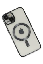 Uray store Apple iPhone 14 Kılıf Kross Magneticsafe Kapak - Siyah - Görsel 3