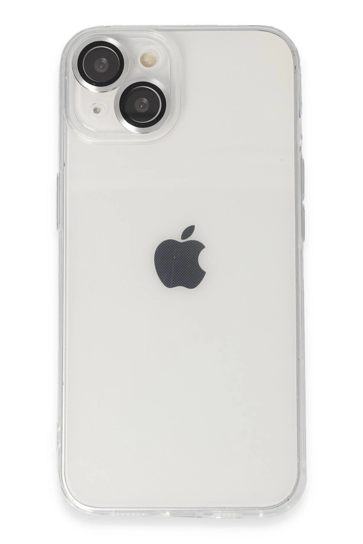 newface-iphone-14-kilif-luko-lens-silikon-gumus-default Uray store Apple iPhone 14 Kılıf Luko Lens Silikon - Gümüş - Görsel 1