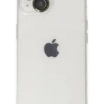 Uray store Apple iPhone 14 Kılıf Luko Lens Silikon - Yeşil