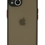 Uray store Apple iPhone 14 Kılıf Montreal Silikon Kapak - Siyah