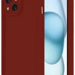 Uray store Apple iPhone 14 Kılıf Viera Silikon - Bordo