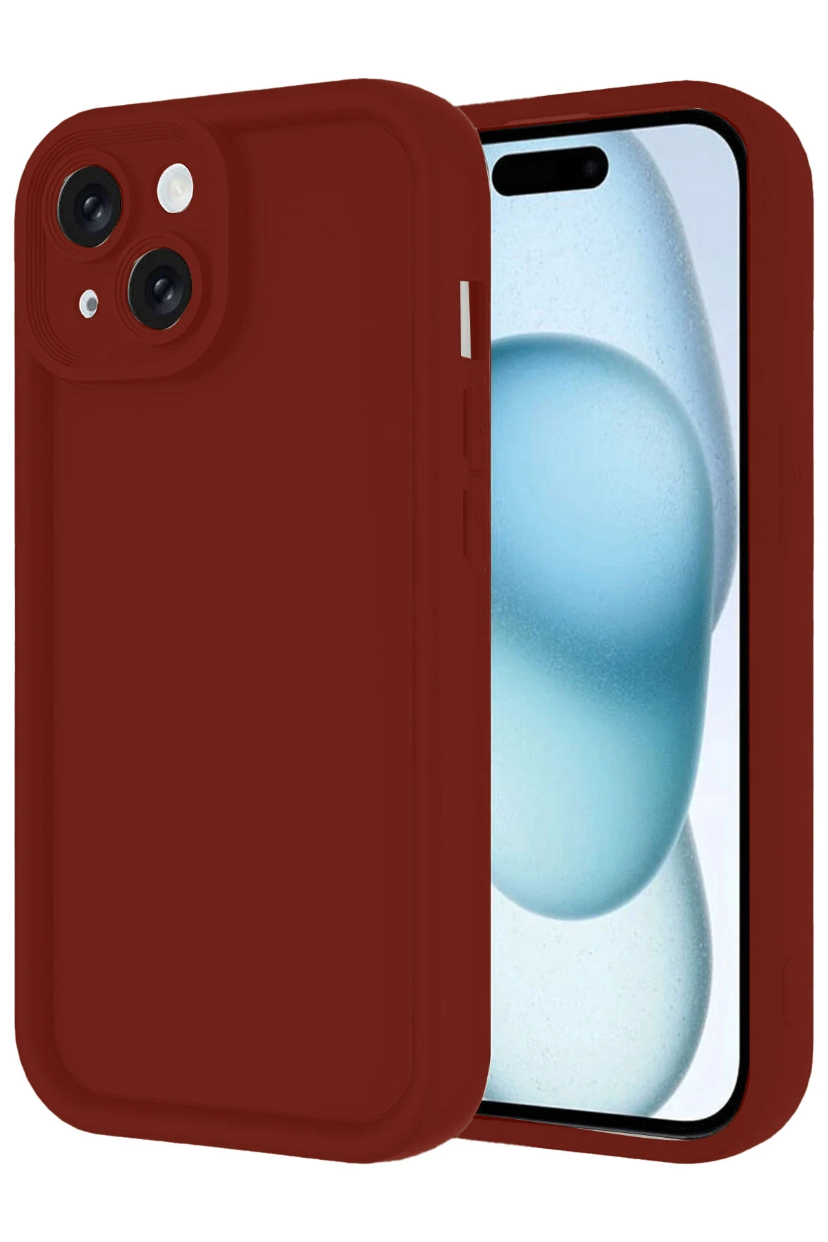 newface-iphone-14-kilif-viera-silikon-bordo-default Uray store Apple iPhone 14 Kılıf Viera Silikon - Bordo - Görsel 1