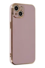 Uray store Apple iPhone 14 Kılıf Volet Silikon - Mor