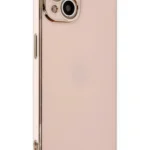 Uray store Apple iPhone 14 Kılıf Volet Silikon - Pembe