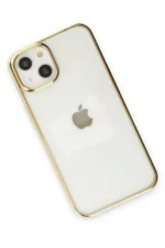 Uray store Apple iPhone 14 Plus Kılıf Element Silikon - Gold - Görsel 3