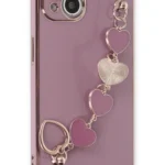 Uray store Apple iPhone 14 Plus Kılıf Esila Silikon - Mor