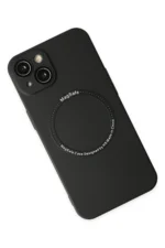 Uray store Apple iPhone 14 Plus Kılıf Jack Magneticsafe Lens Silikon - Siyah - Görsel 3