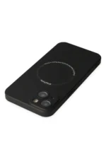 Uray store Apple iPhone 14 Plus Kılıf Jack Magneticsafe Lens Silikon - Siyah - Görsel 5