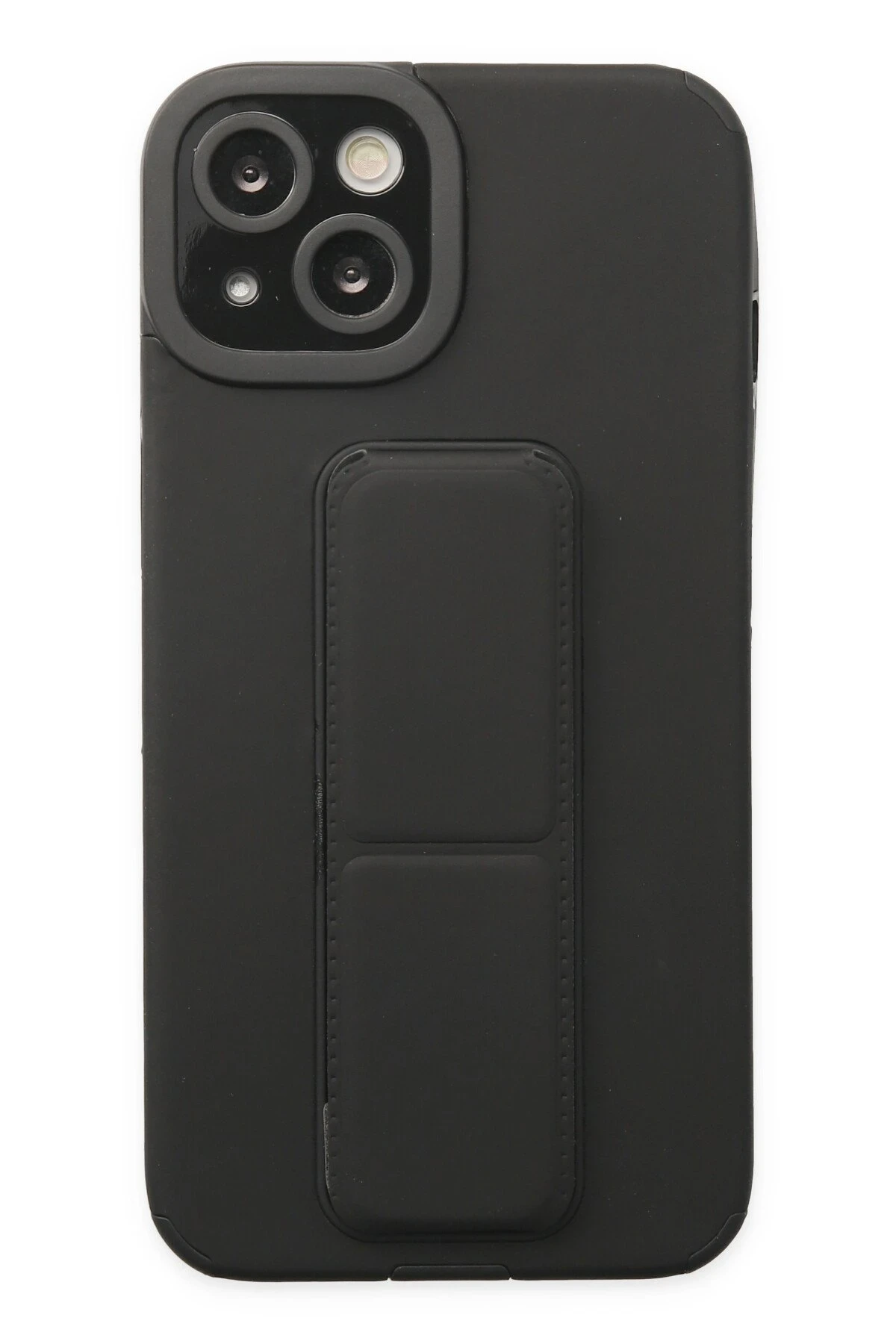 newface-iphone-14-plus-kilif-mega-standli-silikon-siyah-default Uray store Apple iPhone 14 Plus Kılıf Mega Standlı Silikon - Siyah - Görsel 1