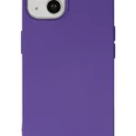 Uray store Apple iPhone 14 Plus Kılıf Nano içi Kadife Silikon - Mor