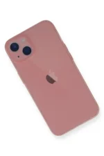 Uray store Apple iPhone 14 Plus Kılıf PP Ultra İnce Kapak - Pembe - Görsel 2