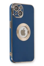 Uray store Apple iPhone 14 Plus Kılıf Store Silikon - Mavi