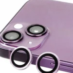 Uray store Apple iPhone 14 Plus Raze Metal Kamera Lens - Mor