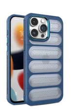 Uray store Apple iPhone 14 Pro Kılıf Airmax Silikon Kapak - Lacivert