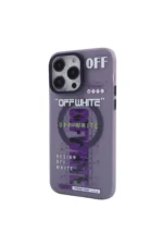 Uray store Apple iPhone 14 Pro Kılıf Apollo Magneticsafe Desenli Kapak - Apollo Mor - 3 - Görsel 2