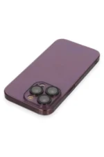 Uray store Apple iPhone 14 Pro Kılıf Armada Lensli Kapak - Derin Mor - Görsel 3
