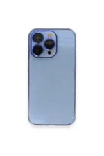 Uray store Apple iPhone 14 Pro Kılıf Armada Lensli Kapak - Sierra Blue