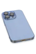 Uray store Apple iPhone 14 Pro Kılıf Armada Lensli Kapak - Sierra Blue - Görsel 4