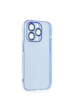 Uray store Apple iPhone 14 Pro Kılıf Armada Lensli Kapak - Sierra Blue - Görsel 5