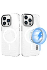 Uray store Apple iPhone 14 Pro Kılıf Beta Magneticsafe Silikon - Şeffaf - Görsel 2