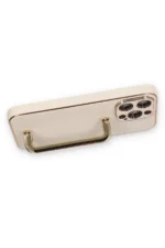Uray store Apple iPhone 14 Pro Kılıf Coco Elit Kapak - Gold - Görsel 3